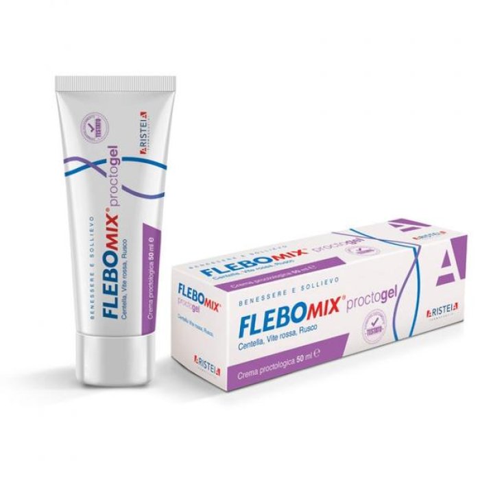 Flebomix Proctogel Emulgel 30 Millilitri Trattamento Emorroidi e Ragadi Anali Effetto Lenitivo e Rinfrescante