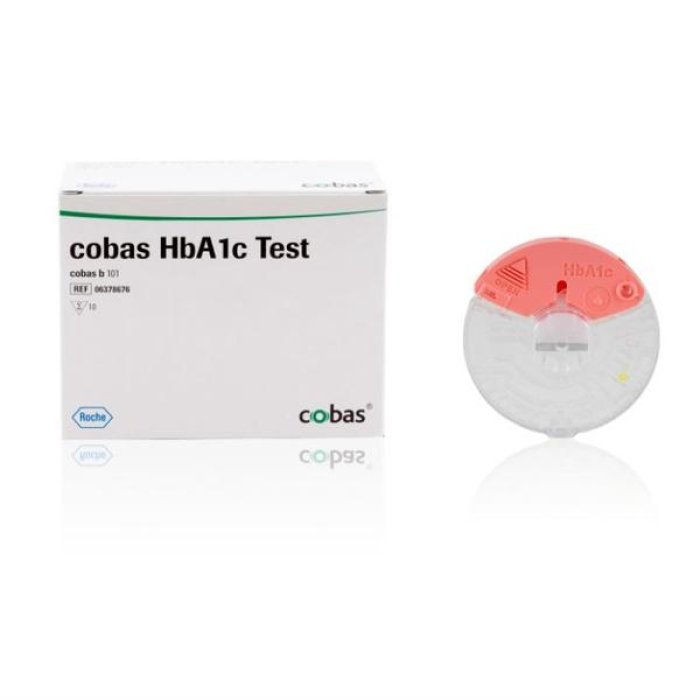 Cobas b101 HbA1c 10 test - cartucce di test HbA1c per analizzatore Cobas b101