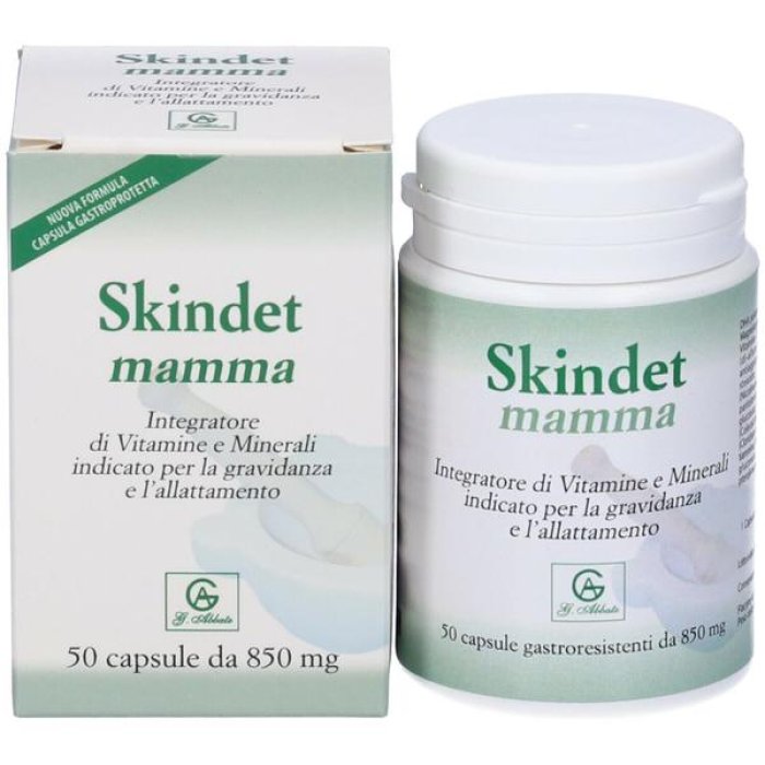 Skindet Mamma 50 Capsule Integratore per la Pelle della Mamma in Gravidanza e Allattamento
