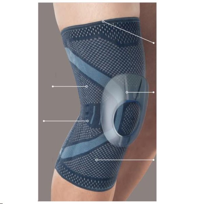 Ginocchiera elastica ortopedica Genulastik 04 di sostegno per ginocchio