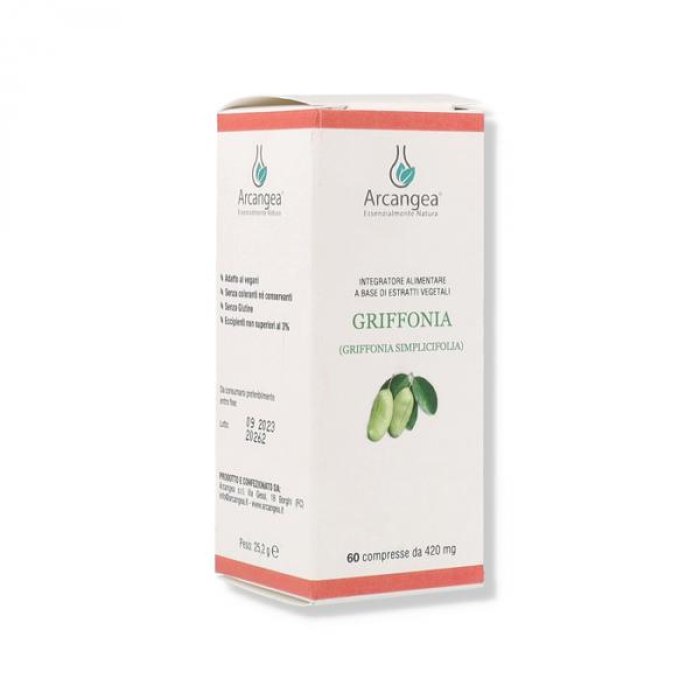 Griffonia 60 Compresse – Integratore di Griffonia Simplicifolia per Umore, Relax e Sonno Naturale