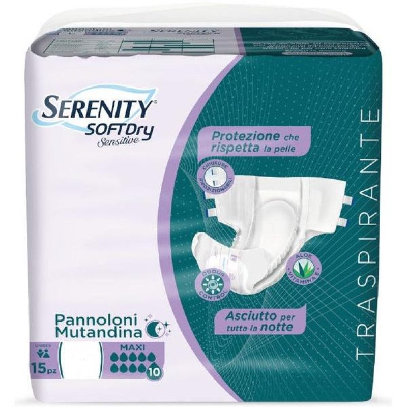 Pexi Pannolone Elasticizzato per Adulti Taglia Media 15 Pezzi | Assorbente per Incontinenza Unisex Morbido e Traspirante stile Amazon