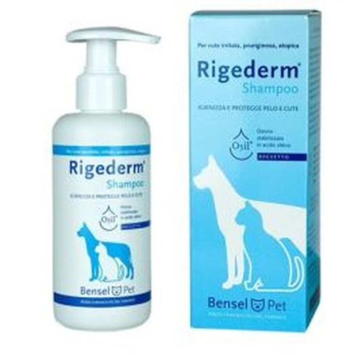 Rigederm Shampoo 200 ml Bensel – Detergente Dermatologico Delicato per Cuoio Capelluto Sensibile