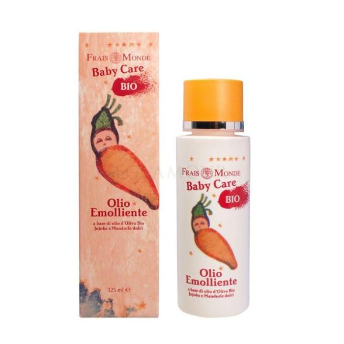Frais Monde olio emolliente baby 125 ml - olio corpo emolliente per neonati