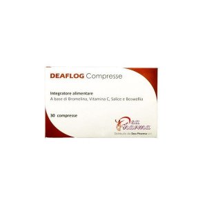 Deaflog 30 Compresse Integratore Alimentare in Compresse per il Benessere della Region del Corpo e Uso Quotidiano