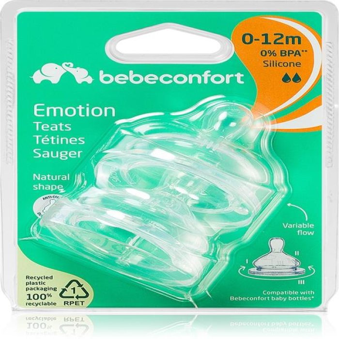 Bebe Confort tettarella Maternity 0 - tettarella per biberon neonato flusso lento