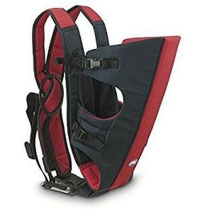 Marsupio Dual rosso - marsupio porta bambino ergonomico regolabile