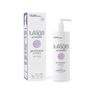 Lullage Gel Detergente Purificante Viso 200 ml per Pelle Grassa e a Tendenza Acneica