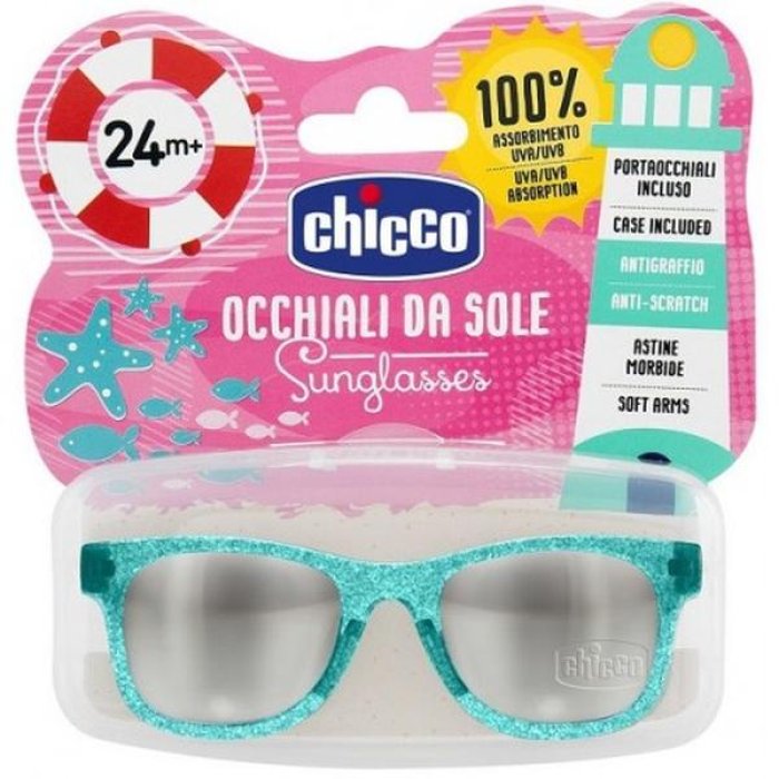 Chicco Occhiale polarizzato azzurro 24 mesi+ - occhiali da sole polarizzati per bambini 24m+