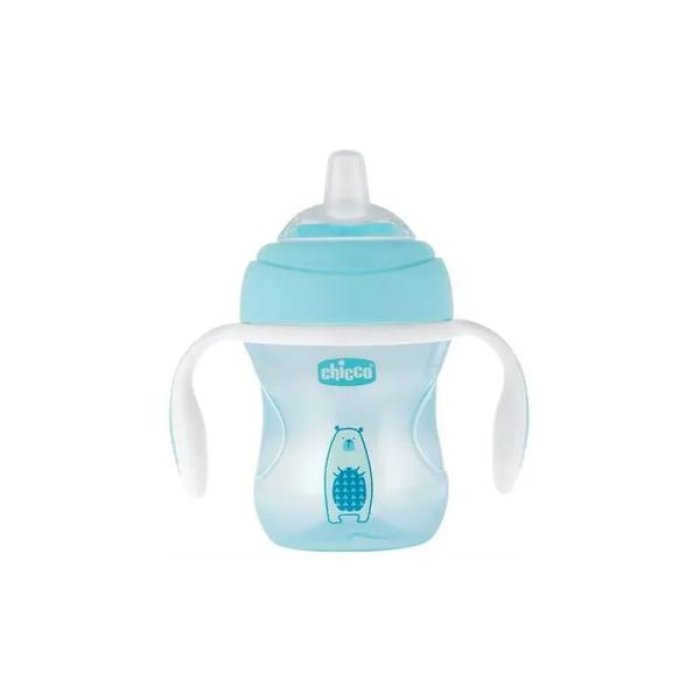 Chicco Bebe C tazza transizione mini 140 ml - tazza per transizione con beccuccio morbido