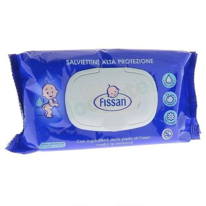 Fissan salviette alta protezione 57 pezzi salviettine delicate cambio pannolino