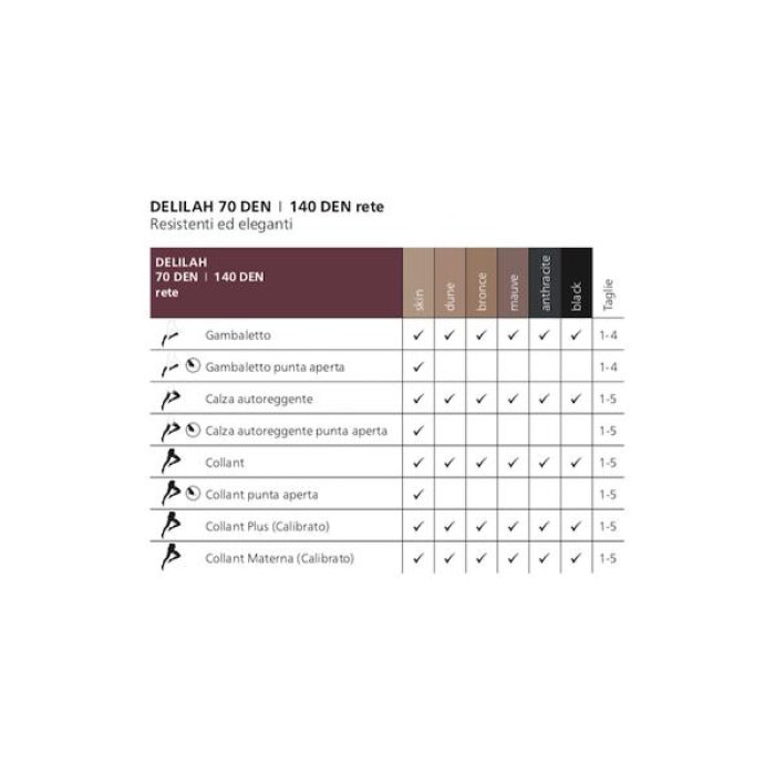 JULIET 70 Coll.Rete PC Mauve 4