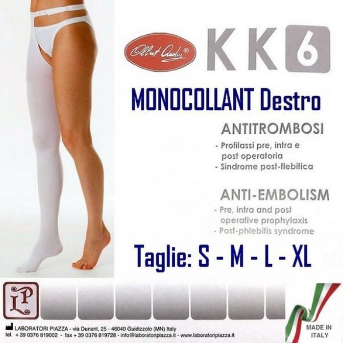 Kit Postop monocollant destro MAX MXL - collant post-operatorio gamba destra