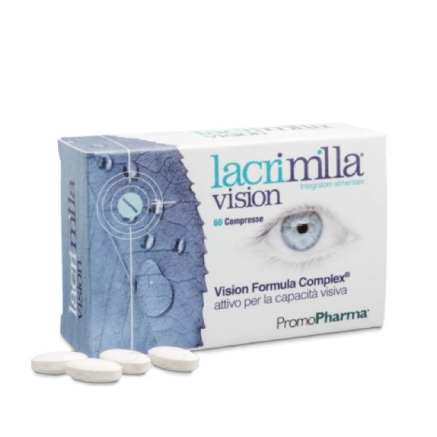 Lacrimilla Vision 60 Compresse Integratore per la Vista e il Benessere degli Occhi Lacrimilla Vision 60 Compresse Integratore per la Vista e il Benessere degli Occhi