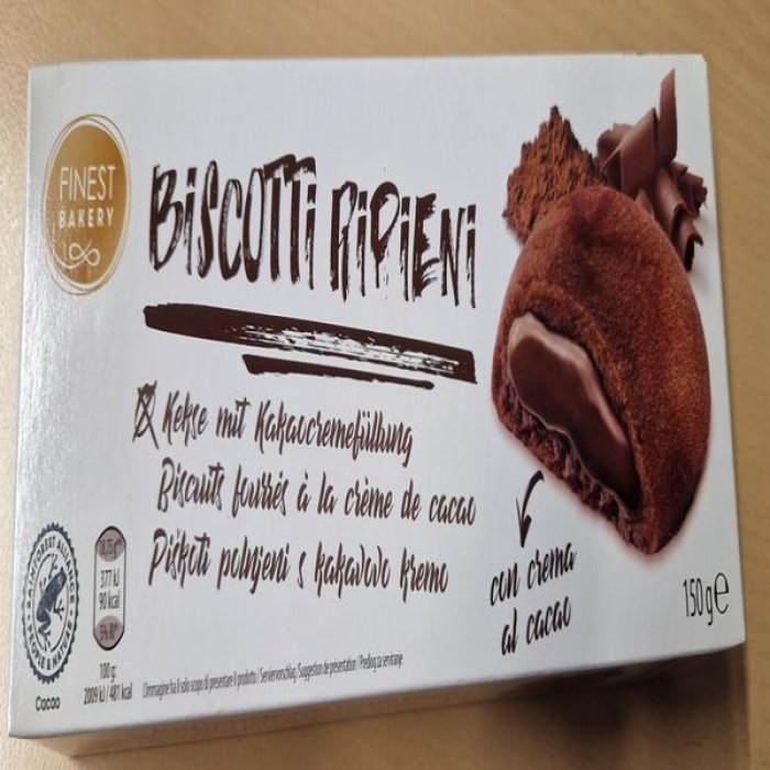 Velvet cioccolato 150 g - biscotti soffici ripieni al cioccolato