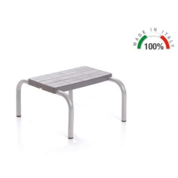 Predellino 1 Gradino Moretti Bravo per Letto e Poltrona, Scala di Accesso Antiscivolo per Anziani e Disabili