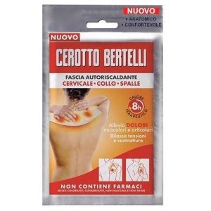 Bertelli Fascia Autoriscaldante Cervicale Collo Spalle 1 Pezzo