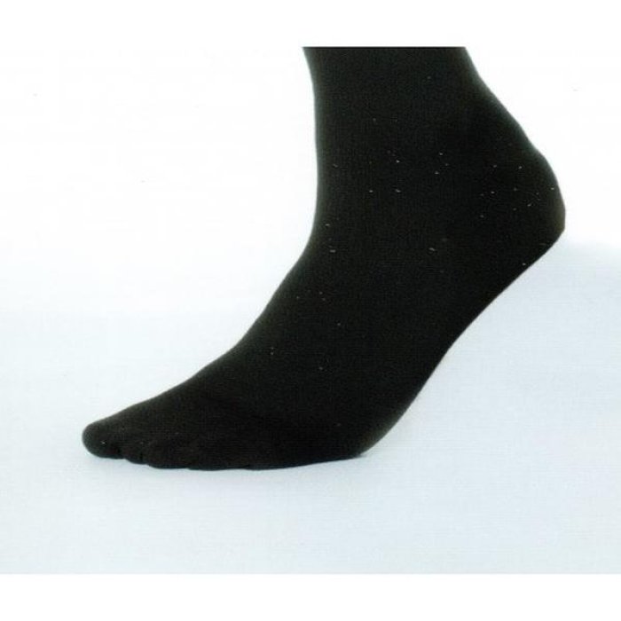 Medi U gambaletto cotone 18 mmHg nero tg 6 modello 1850 calza unisex a compressione graduata