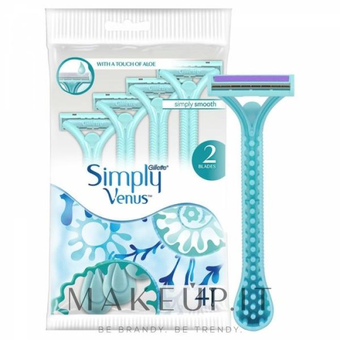 Gillette Venus Simply2 4+2 - rasoi usa e getta donna 2 lame