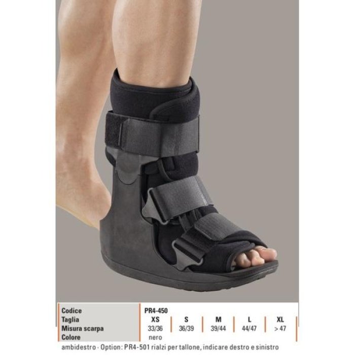 Ro+Ten Equal 450 Tutore Stivale Ortopedico Rigido per Caviglia e Piede