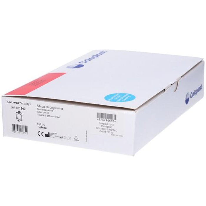 Conveen Sec sacca gamba 500 ml 30 cm - sacca per gamba per raccolta urina