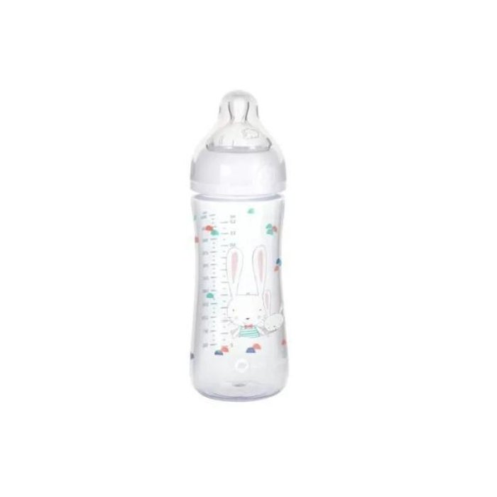 Bébé Confort Biberon 360 ml in Polipropilene con Tettarella in Silicone Taglia 2 Flusso Medio New