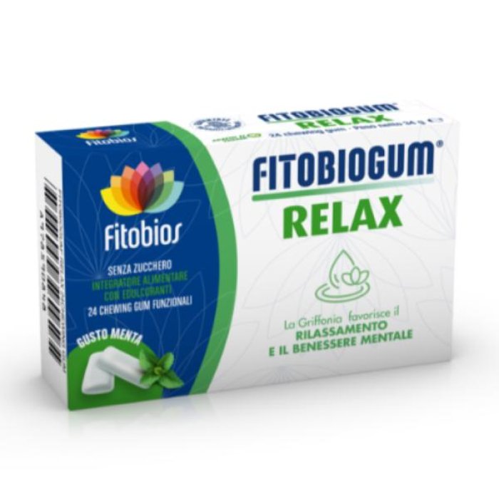 Fitobios Fitobiogum Diet Integratore Alimentare 24 Chewing Gum