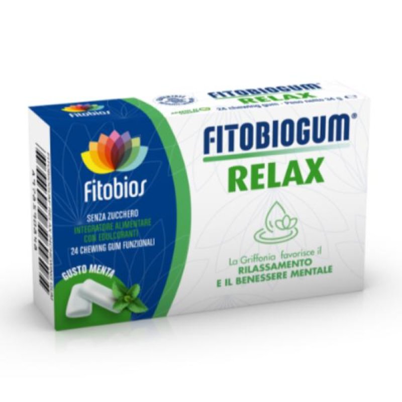 Fitobios Fitobiogum Diet Integratore Alimentare 24 Chewing Gum