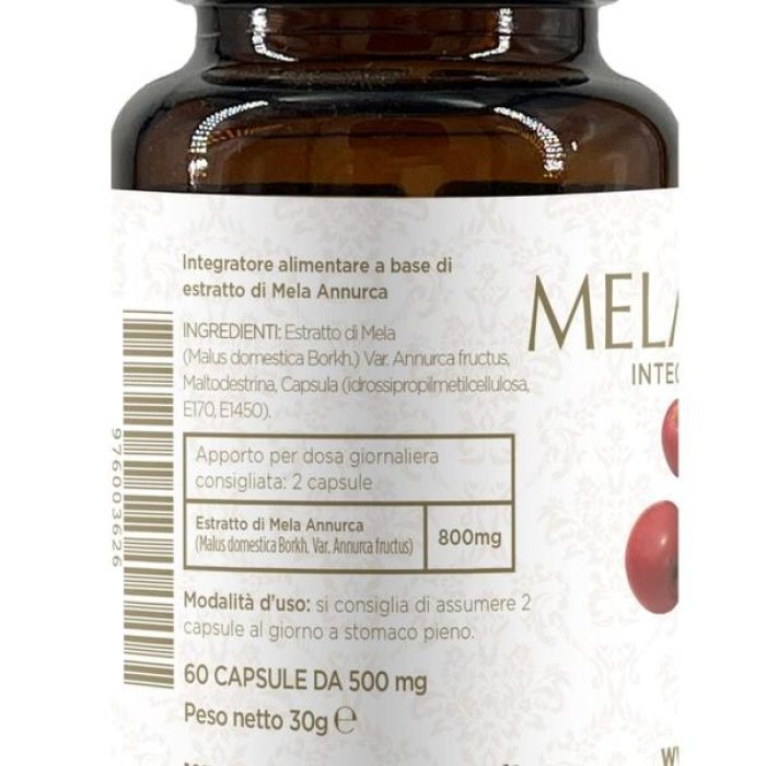 Melannurca Plus Integratore Capelli e Unghie 60 Capsule Vegetali Made in Italy