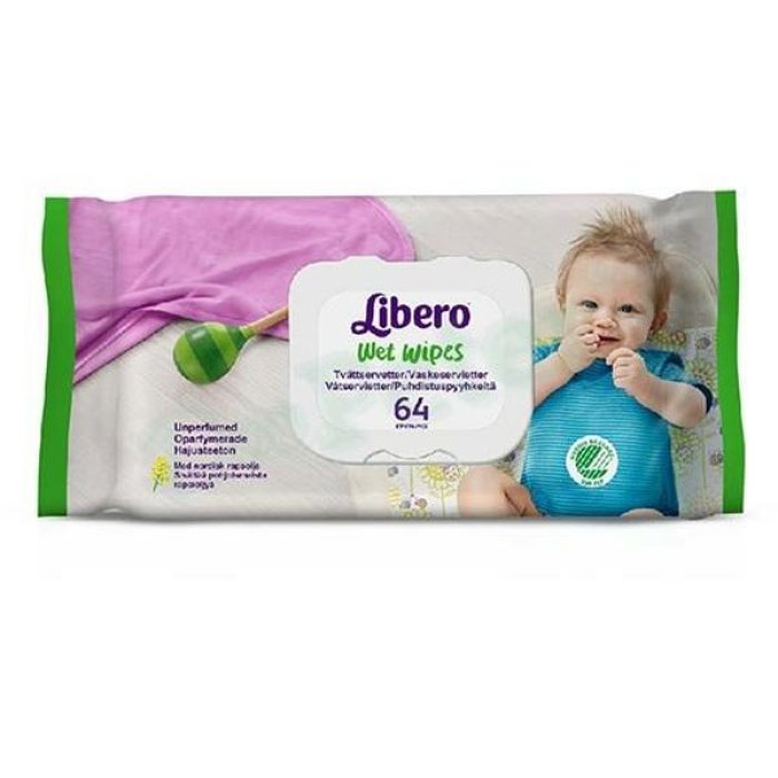 Essity Italy Libero Wet Wipes 64 Pezzi Salviette Umidificate