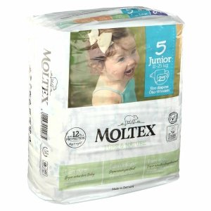 Pannolini Moltex Pure&Nature Taglia 5 Junior 25 Pezzi 11-16kg