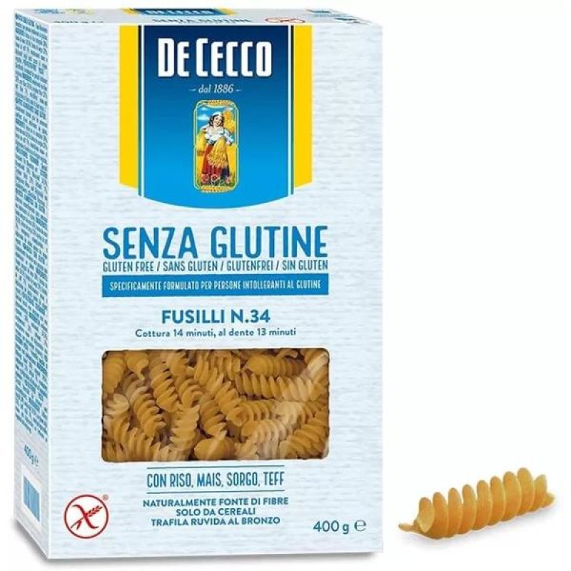 DE CECCO Fusilli N34 400g