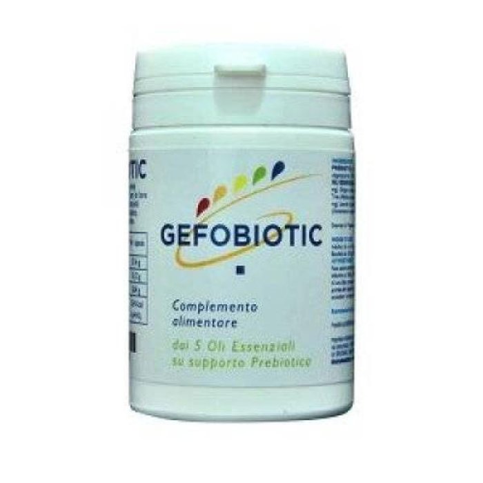Gefobiotic 56 Capsule Integratore Probiotico con Fermenti Lattici Vivi per Equilibrio della Flora Intestinale