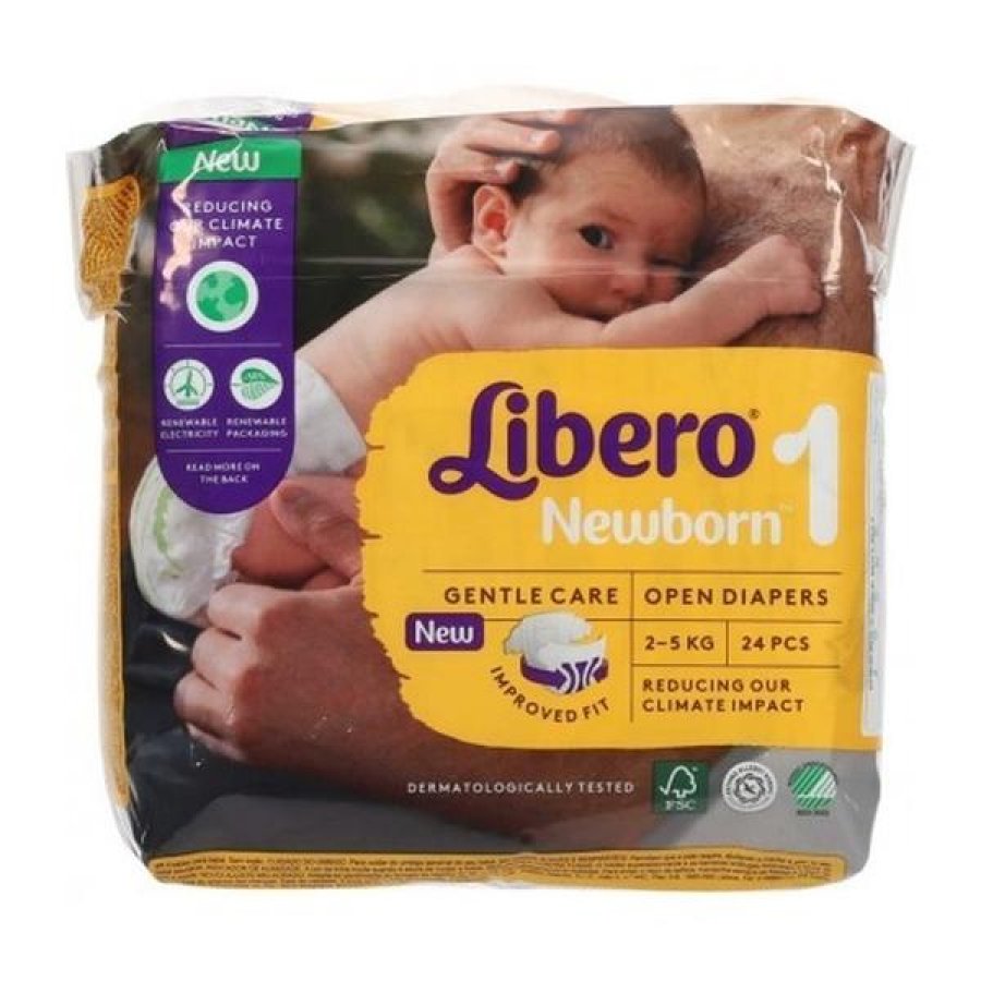 LIBERO New Born 1 2-5Kg 24pz LIBERO New Born 1 2-5Kg 24pz