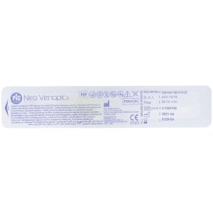 Ago Cannula Venopic 2V calibro 24 x 19 millimetri per accesso venoso periferico monouso sterile