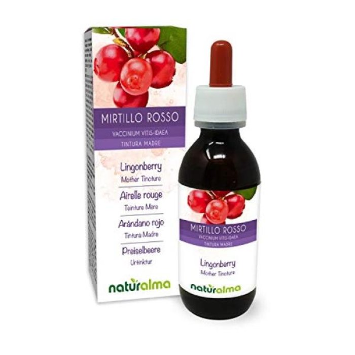 Mirtillo Rosso tintura madre gocce 100 ml - estratto idroalcolico di cranberry