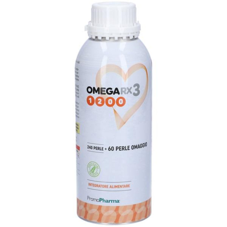 Omega Rx 3 1200 240+60 perle omaggio - integratore di omega 3 ad alto dosaggio Omega Rx 3 1200 240+60 perle omaggio - integratore di omega 3 ad alto dosaggio