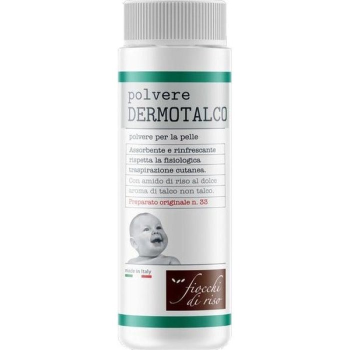 Dermotalco Polvere Dermatologica 75 g per Pelli Sensibili – The Talco Lenitivo e Assorbente per Neonati e Adulti