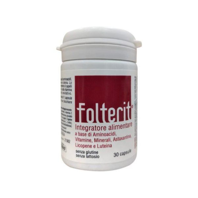 Folterit 30 Capsule Integratore Alimentare in Capsule per il Benessere Quotidiano