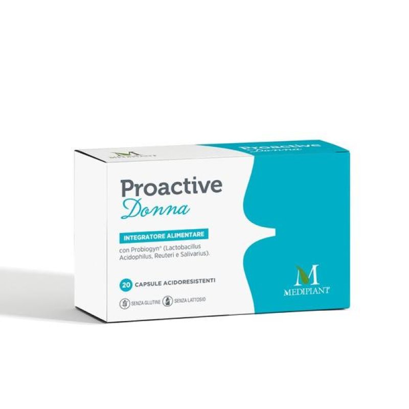 Knappschaft Proactive Donna Integratore Alimentare per il Benessere Femminile 20 Capsule Knappschaft Proactive Donna Integratore Alimentare per il Benessere Femminile 20 Capsule
