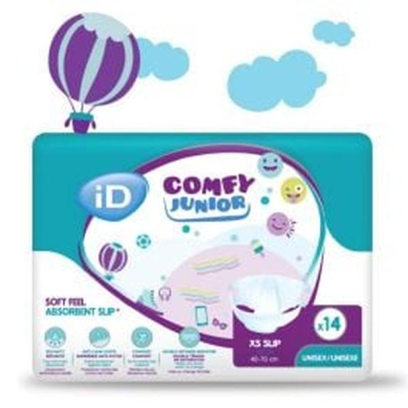 ID Comfy Junior Slip XS 14 pezzi - pannolini mutandina junior extra small