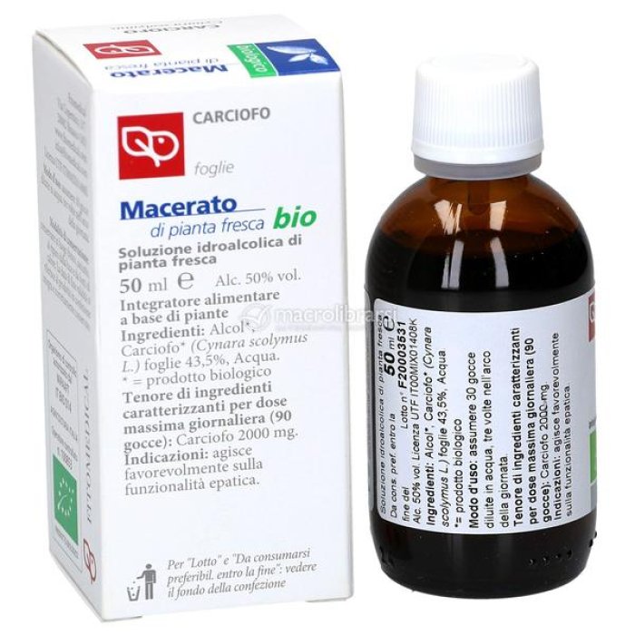 Carciofo macerato Caira 50 ml - macerato glicerico di carciofo