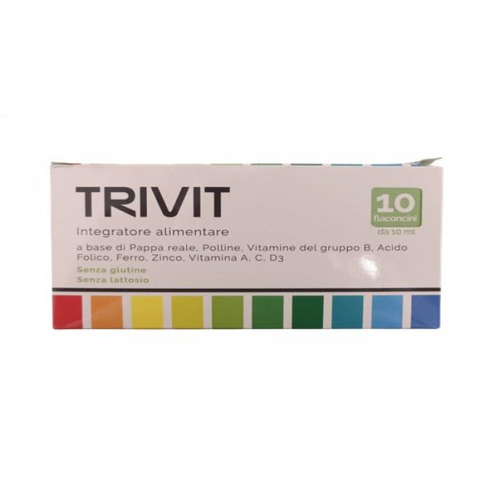 Trivit Zik Lozione Anticaduta per Capelli Rinforzante, Trattamento Intensivo in 10 Fiale