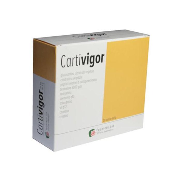 Cartivigor 20 Bust Integratore Alimentare per Articolazioni e Cartilagini in Bustine Orali