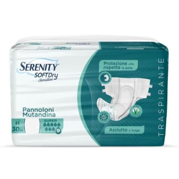 Serenity Softdry+ - Pannolone a Mutandina Super Taglia L 30 pannoloni