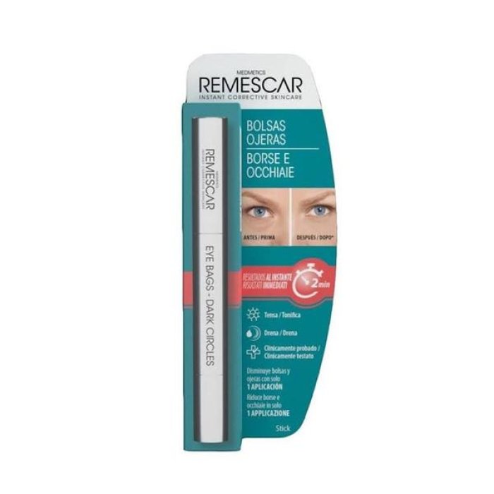 Remescar Stick Tonificante e Drenante per Borse e Occhiaie 4ml