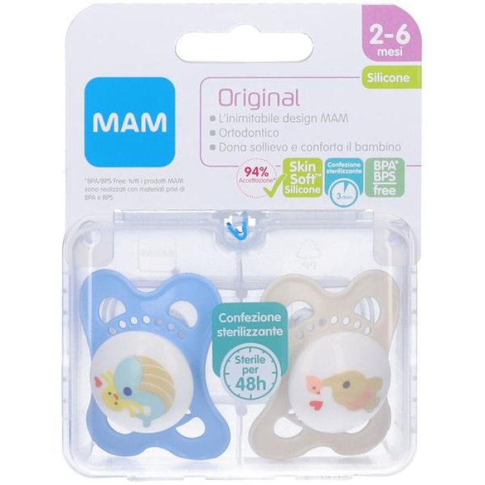 MAM Succh.Orig.Matt Sil.F 2-6m