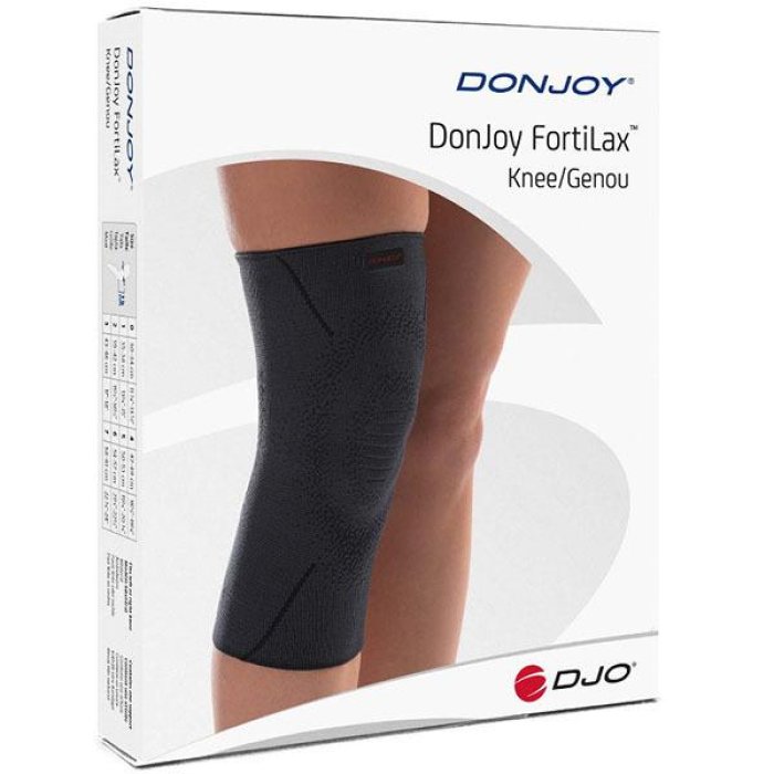 Donjoy Fortilax Knee Ginocchiera Elastica Tutore Ginocchio Taglia 6 Supporto Articolare