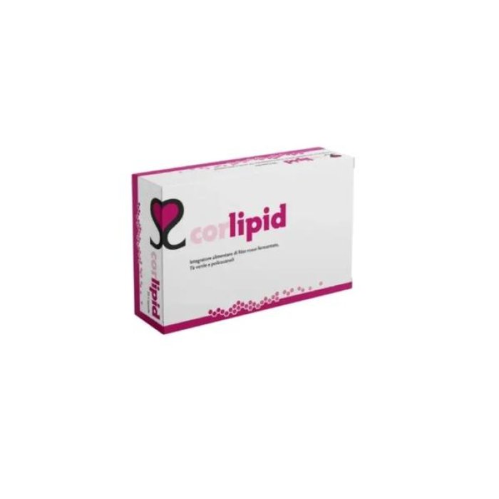 Corlipid Plus 30 Compresse Integratore per Colesterolo e Trigliceridi con Riso Rosso e Berberina