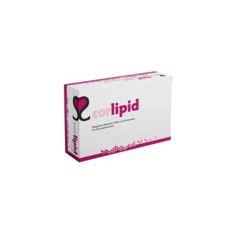 Corlipid Plus 30 Compresse Integratore per Colesterolo e Trigliceridi con Riso Rosso e Berberina